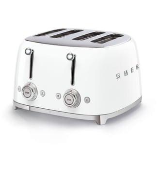 Grille-pain TSF03WHEU Blanc - Smeg - Blanc