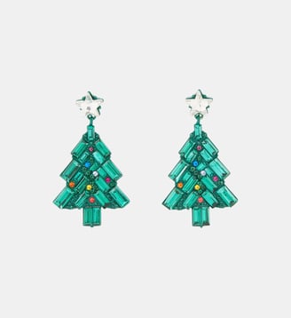 Boucles d'oreilles Sapin - Balaboosté - Vert