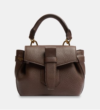 Mini Sac à main Charlie en cuir - Lancel - Marron