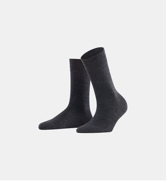 Chaussettes Sensitive Berlin Laine Vierge - Falke - Gris foncé