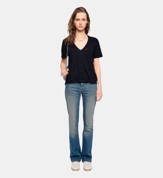 T-shirt Marta - Zadig&Voltaire - Bleu encre