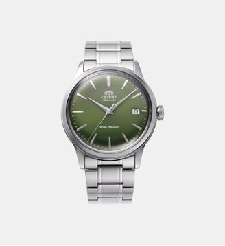 Montre automatique Bambino Vert RAAC0M09E30B - Orient - Argenté