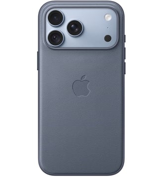 Coque iPhone 18 Pro Max TechWoven Bleu Chambra - Apple - Bleu