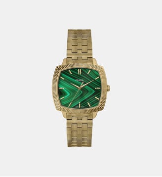 Montre Machine luxe  Vert LE1217 - Fossil - Doré