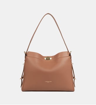 Sac à main L Mademoiselle Romy cuir - Lancaster - Camel