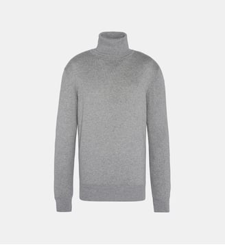 PULL COL ROULE - Schott - Gris