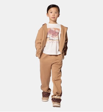 Pantalon de jogging - Lanvin Kids - Dune