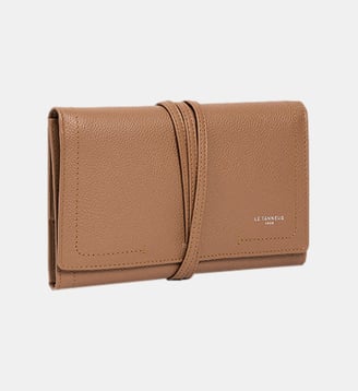 Coffret bijoux de voyage en cuir grainé - Le Tanneur - Naturel