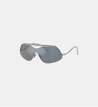 Lunettes de soleil Rectangulaire FH1007 - Ferrari - Gris métal