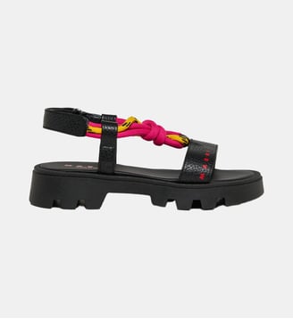Sandales avec logo - Marni - Noir