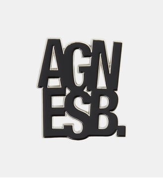 pin's agnès b. - Agnès b. - Noir