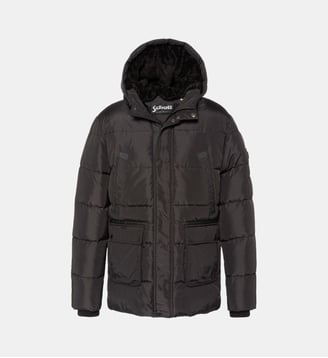 Parka à capuche - Schott - Noir