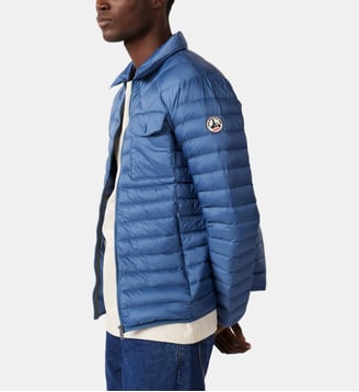 Doudoune col chemise Ethan - Jott - Bleu