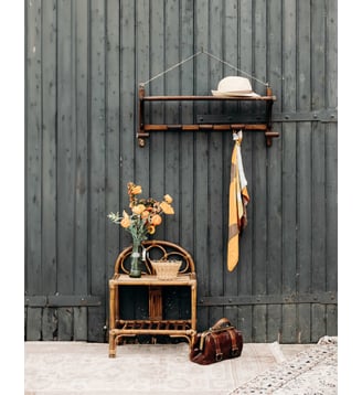 Porte-manteaux mural Max N°105- Produit chiné - Debongout - Bois