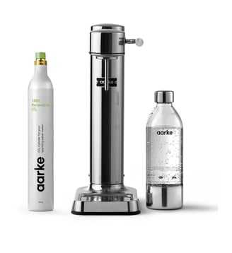Machine à soda Pack Carbonator 3 Inox + CO2 AARKE