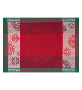 Nappe Lumières d'étoiles Lumières d'étoiles - Le Jacquard Francais - Rubis
