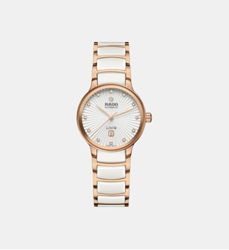 Montre automatique Centrix Blanc R30019744 - Rado - Doré rosé