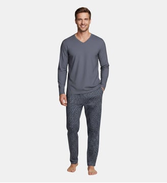 Pyjama long d'homme en Lyocell - Impetus - Gris