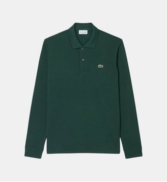 Polo L.12.12 classic fit manches longues - Lacoste - Vert foncé