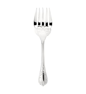 Fourchette à servir le poisson en métal argenté - MARLY Christofle