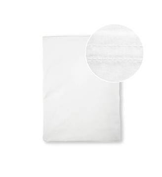 Drap plat percale de coton Garnier Thiebaut
