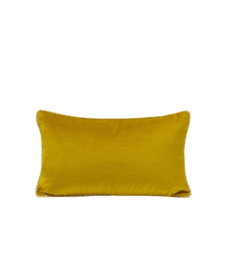 Housse De Coussin  Velours lumineux et passementerie rayée Madura