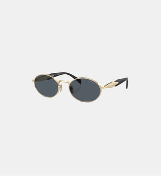 Lunettes de soleil Ovale PR 65ZS - Prada - Noir