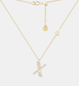 Collier Initiale X Or Jaune PIAPARIS