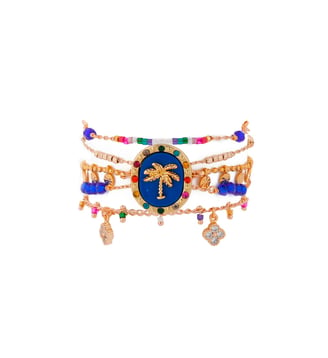 Manchette bracelet multiliens DAWN - Hipanema - Multicolore
