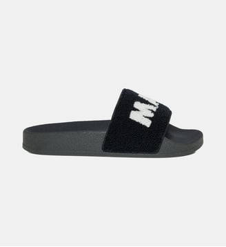 Chaussons en éponge avec logo maxi Marni