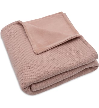 Couverture en polaire - Jollein - Rose