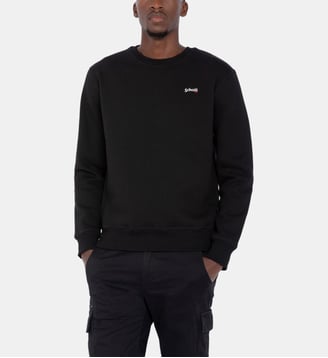 Sweatshirt ras du cou - Schott - Noir