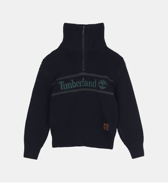Pull à manches longues - Timberland - Bleu cargo