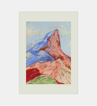 Poster   Ridge IV -The Poster Club x Mandy Maria - Poster & Frame - Multicolore