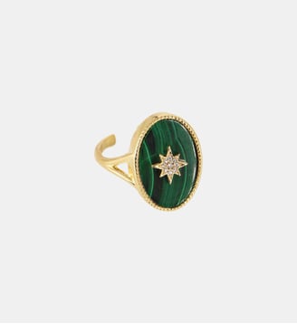Bague SALOMÉ - Nilaï - Vert foncé