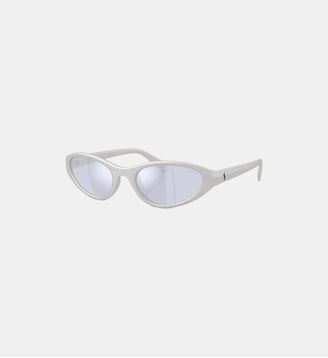 Lunettes de soleil Ovale PH4248U - Polo Ralph Lauren - Argent semi brillant