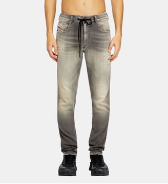 Slim Regular Waist 2062 D-Strukt Joggjeans® - Diesel - Gris clair