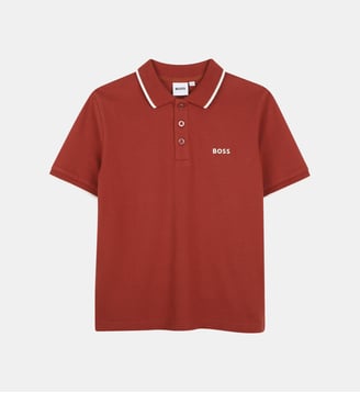Polo manches courtes BOSS Kidswear