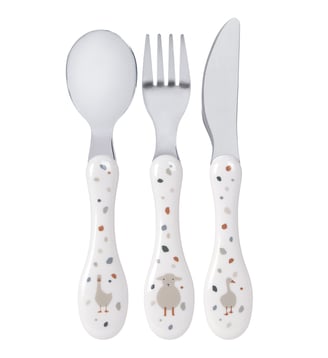 Set de 3 couverts - Lassig - Blanc