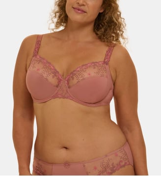 Soutien-gorge avec armature emboitant - Rose Fumé - Simone Pérèle - Rose