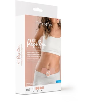 Electrode Kit Papillon pour Pinktens - Bluetens - Rose