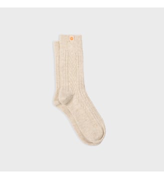Chaussettes en laine - Billybelt - Beige