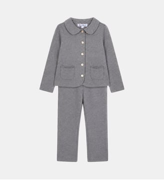 Ensemble de jogging -   col claudine - Tartine Et Chocolat - Gris clair