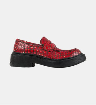 Mocassins Vamonos cuir - Camperlab - Rouge brillant