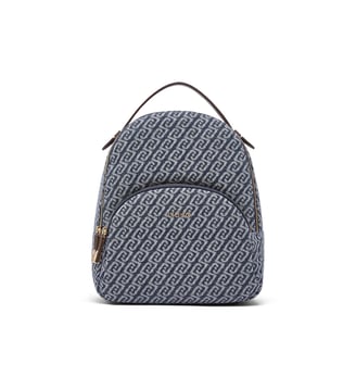 Sac à dos monogramme en denim - Liu Jo - Denim bleu