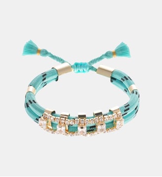 Bracelet réglable coloré IAGO - Hipanema - Bleu turquoise