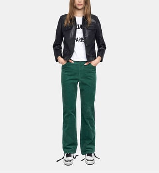 Pantalon Evy - Zadig&Voltaire - Vert emerald