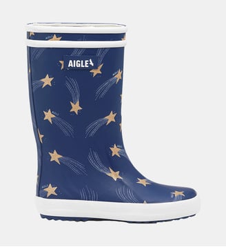 Bottes de pluie Lolly Pop Play 2 étoiles unisexe - Aigle - Doré