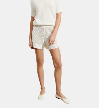 Short pointelle - Bompard - Naturel