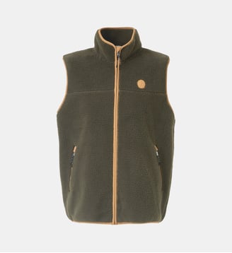 Veste polaire sans manches Tobias - Jott - Army foncé